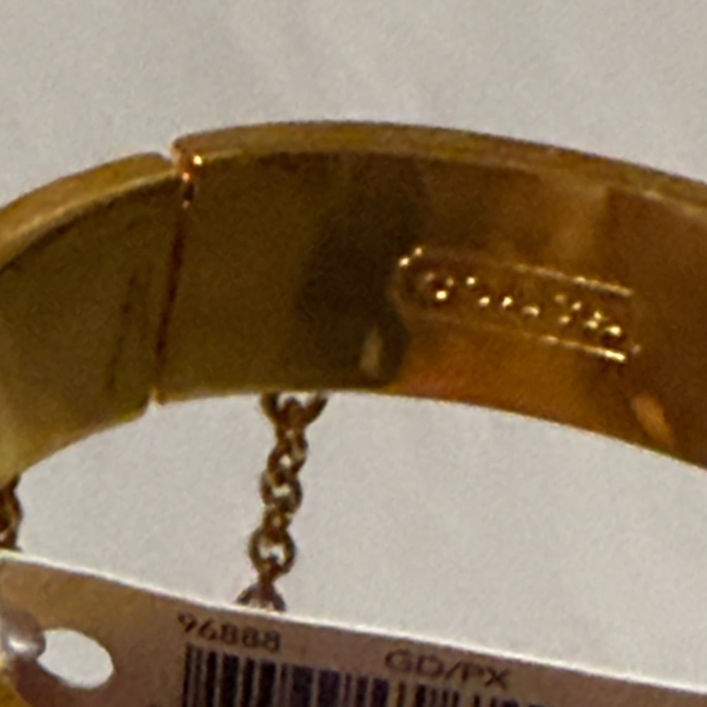 Coach Gold and Purple Women's Bracelet - Picture 4 of 5